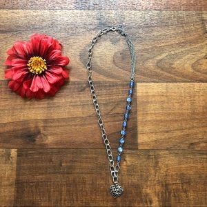 Paparazzi Heart and Blue Gem Set